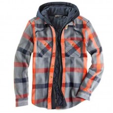 European and American jacket casual hooded shirt HF0406-03-01