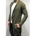 Men's Long Cardigan Sweater