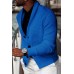 Men's Solid Color Fashion Casual Slim Fit Knit Cardigan Sweater