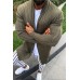 Men's Long-sleeved Cardigan Lapel Sweater Top