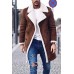 Men's Winter Polar Fleece Suede Cloth Keep Warm Coat