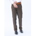 Men's Dress Pant Trouser Formal Dark Brown