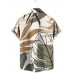 Men's Hawaiian Palms Print Shirt 80141448X