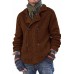 Men's Stand-up Collar Double Breasted Jacket