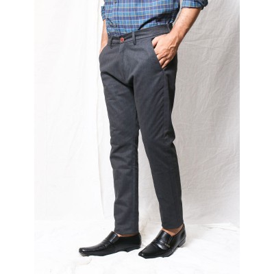 Men's Classic Fit Chino Pant Charcoal