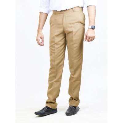 Men's Dress Pant Trouser Formal Fawn